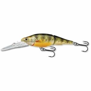 Vobler Live Target Yellow Perch Jointed D, Metallic/Gloss, 7.3cm, 11g imagine