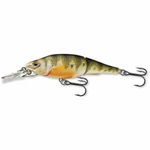 Vobler Live Target Yellow Perch Jointed M, Natural/Matte, 7.3cm, 11g imagine