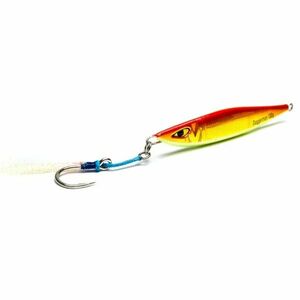 Vobler Pilker Mustad Jig Daggerman, Orange Gold, 20cm, 100g imagine