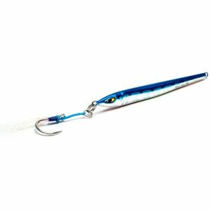 Vobler Pilker Mustad Jig Moonriser, Blue Red Chrome, 20cm, 120g imagine