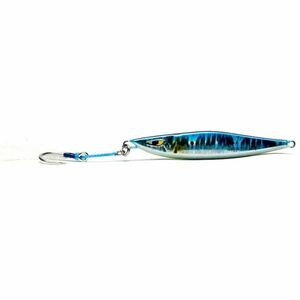 Vobler Pilker Mustad Jig Daggerman, Blue Sardine, 20cm, 100g imagine