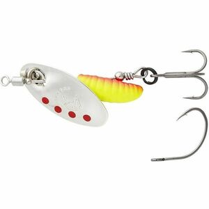 Lingurita Rotativa Savage Gear Spinner Grub Sinking Nr.0, Silver Red Yellow, 2.2g imagine