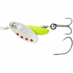 Lingurita Rotativa Savage Gear Spinner Grub Sinking Nr.2, Silver Red Lime, 5.8g imagine