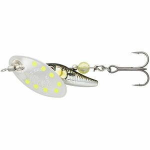 Lingurita Rotativa Savage Gear Spinner Sticklebait Sinking Nr.1, Green Silver Ayu, 4.5g imagine