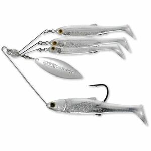 Spinnerbait Live Target BaitBall Spinner Rig Large, Pearl White/Silver, 14g imagine