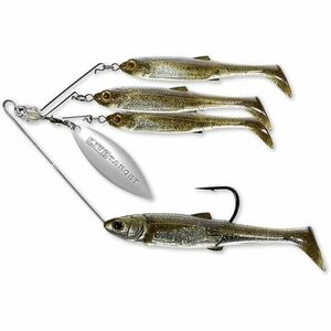 Spinnerbait Live Target BaitBall Spinner Rig Large, Green Pumpkin/Silver, 11g imagine