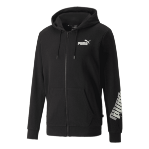 PUMA Puma Power Logo Full-Zip Hoodie TR imagine