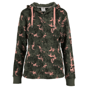 LADY CAMO FULL ZIP HOODY imagine