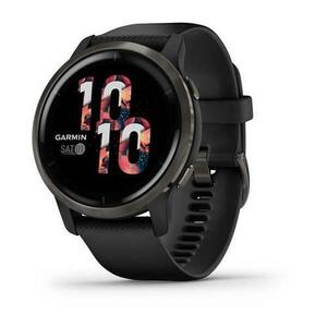 Ceas activity outdoor tracker Garmin Venu 2, Bluetooth, Wi-Fi, GPS, rezistenta la apa 5 ATM (Negru) imagine