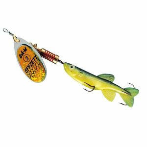 Lingura Rotativa Dam Effzett Minnow, Yellow/Black, 5g imagine