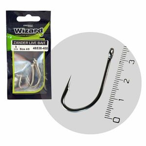 Carlige EnergoTeam Wizard Zander Live Bait Pro Perch (Marime Carlige: Nr. 6/0) imagine