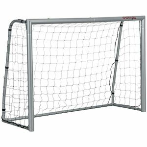 SPORTNOW Poarta de fotbal 6ft x 2ft, Plasa de fotbal pentru gradina cu tarusi de sol, montare rapida si simpla, Poarta pentru antrenament imagine