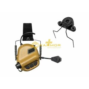 ANTIFOANE ACTIVE MODEL M32H PLUS SI COMUNICATIE - PENTRU CASCA - TAN imagine