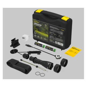 ARMYTEK SET LANTERNA PREDATOR PRO MAGNET USB - WHITE imagine