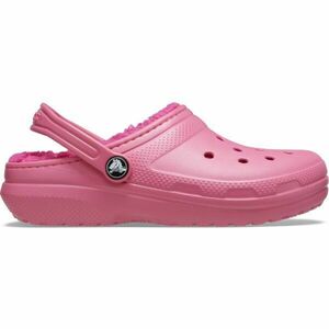 Crocs CLASSIC LINED CLOG K Saboți pentru fete, roz, mărime 36/37 imagine