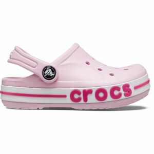 Crocs BAYABAND CLOG K Saboți pentru copii, roz, mărime 28/29 imagine