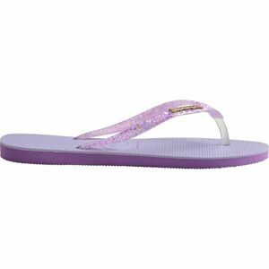 HAVAIANAS SLIM GLITTER FLOURISH Șlapi pentru femei, mov, mărime imagine