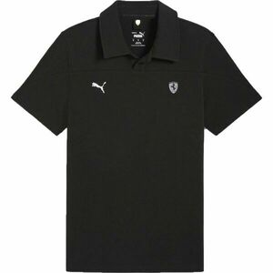 Puma Tricou polo de bărbați Tricou polo de bărbați, negru imagine