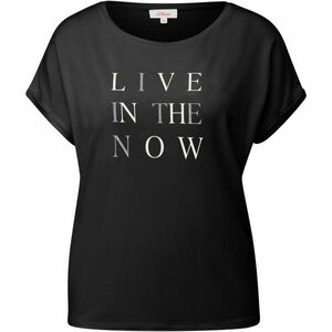 s.Oliver RL T-SHIRT Tricou, negru, mărime imagine