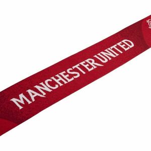 adidas MANCHESTER UNITED HOME Eșarfă pentru fani, roșu, mărime imagine