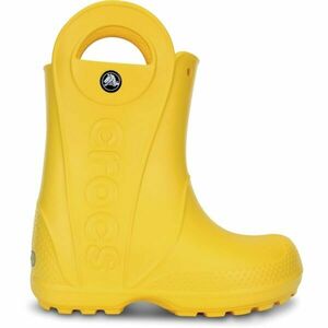 Crocs HANDLE IT RAIN BOOT KIDS Cizme de cauciuc copii, galben, mărime 28/29 imagine