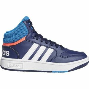 adidas HOOPS 3.0 MID K Teniși copii, albastru închis, mărime 38 imagine