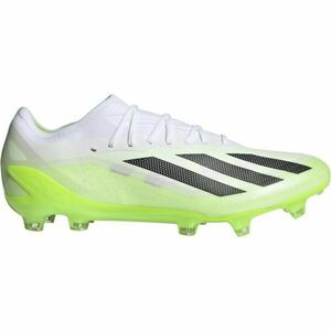 adidas X CRAZYFAST.1 FG Ghete de fotbal bărbați, alb, mărime 48 2/3 imagine