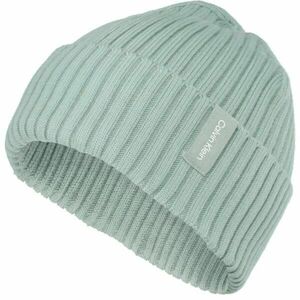 Calvin Klein RIB KNIT FOLDED BEANIE Căciulă unisex, verde deschis, mărime imagine