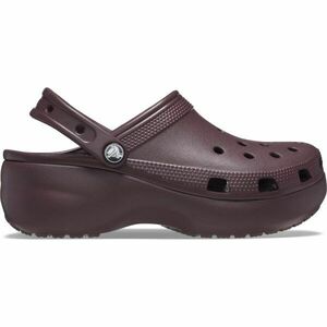 Crocs CLASSIC PLATFORM CLOG W Saboți pentru femei, vișiniu, mărime 39/40 imagine