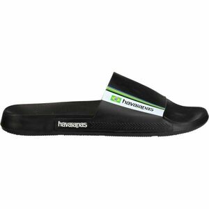 HAVAIANAS SLIDE BRASIL Papuci unisex, negru, mărime 39/40 imagine