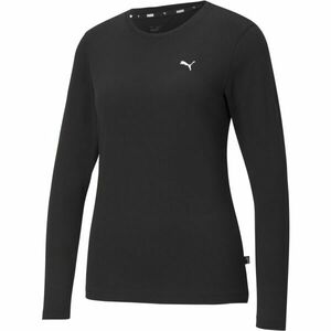 Puma ESSENTIALS LONG SLEEVE TEE Tricou pentru femei, negru, mărime imagine