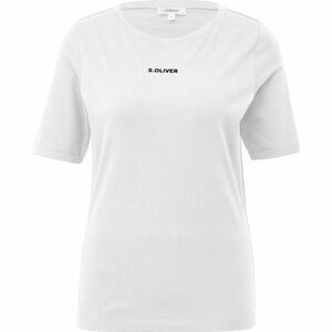 s.Oliver RL T-SHIRT NOOS Tricou de damă, alb, mărime imagine