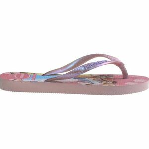 HAVAIANAS KIDS SLIM PRINCESS Șlapi fete, roz, mărime 33/34 imagine