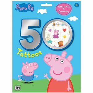 PRASÁTKO PEPPA 50+ TATTOOS Set de tatuaj, mix, mărime imagine