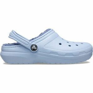 Crocs CLASSIC LINED CLOG T Saboți pentru fete, albastru deschis, mărime 24/25 imagine