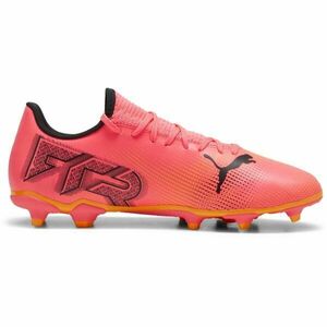 Puma FUTURE 7 PLAY FG/AG Ghete de fotbal bărbați, portocaliu, mărime 42 imagine