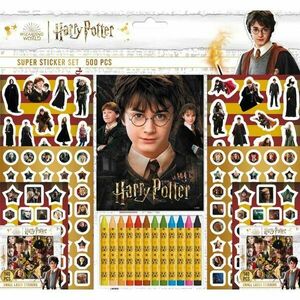 HARRY POTTER 500BUC. HARRY POTTER Set autocolante, mix, mărime imagine