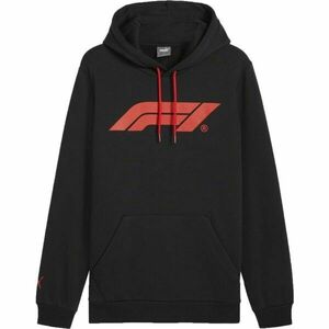 Puma F1 ESSENTIALS LOGO HOODIE Hanorac pentru bărbați, negru, mărime imagine