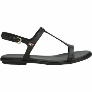 Tommy Hilfiger TH FLAT SANDAL Sandale damă, negru, mărime imagine