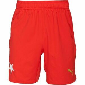 Puma SKS SHORTS PROMO Șort fotbal bărbați, roșu, mărime imagine