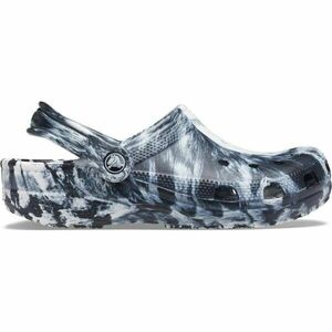 Crocs CLASSIC MARBLED CLOG Saboți unisex, negru, mărime 37/38 imagine