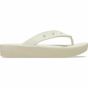 Crocs CLASSIC CROCS FLIP Șlapi de damă, bej, mărime 37/38 imagine