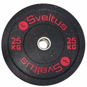 SVELTUS OLYMPIC DISC BUMPER 25 kg x 50 mm Disc de greutate, negru, mărime imagine