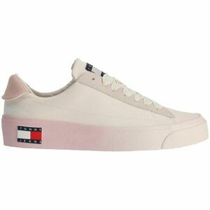 Tommy Hilfiger TOMMY JEANS LEATHER V.FLATFORM Încălțăminte casual femei, alb, mărime imagine