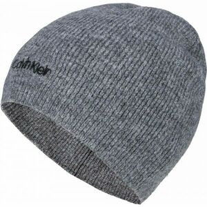 Calvin Klein BASIC WOOL NO FOLD BEANIE Căciulă iarnă bărbați, gri, mărime imagine