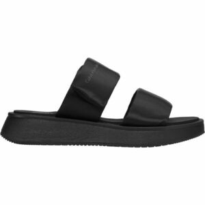 Calvin Klein SLIDE DOUBLE STRAP Papuci femei, negru, mărime imagine