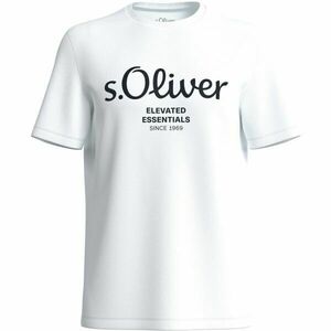 s.Oliver LOGO T-NOOS Tricou bărbați, alb, mărime imagine