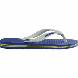 HAVAIANAS BRASIL LOGO Șlapi unisex, albastru, mărime 45/46 imagine