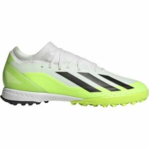 adidas X CRAZYFAST.3 TF Ghete turf bărbați, alb, mărime 44 2/3 imagine