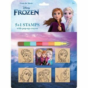 Disney 5+1 FROZEN Ștampilă cu creion de ceară, mix, mărime imagine